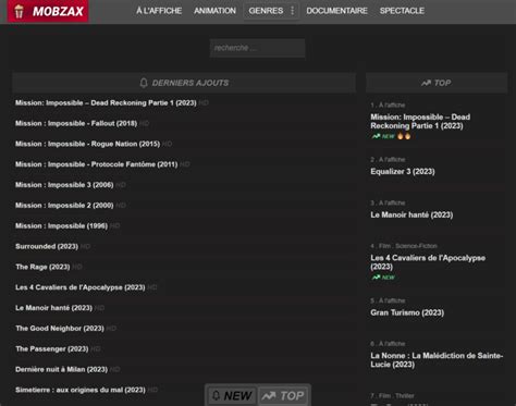 Mobzax ne fonctionne plus : Voici la nouvelle adresse et .